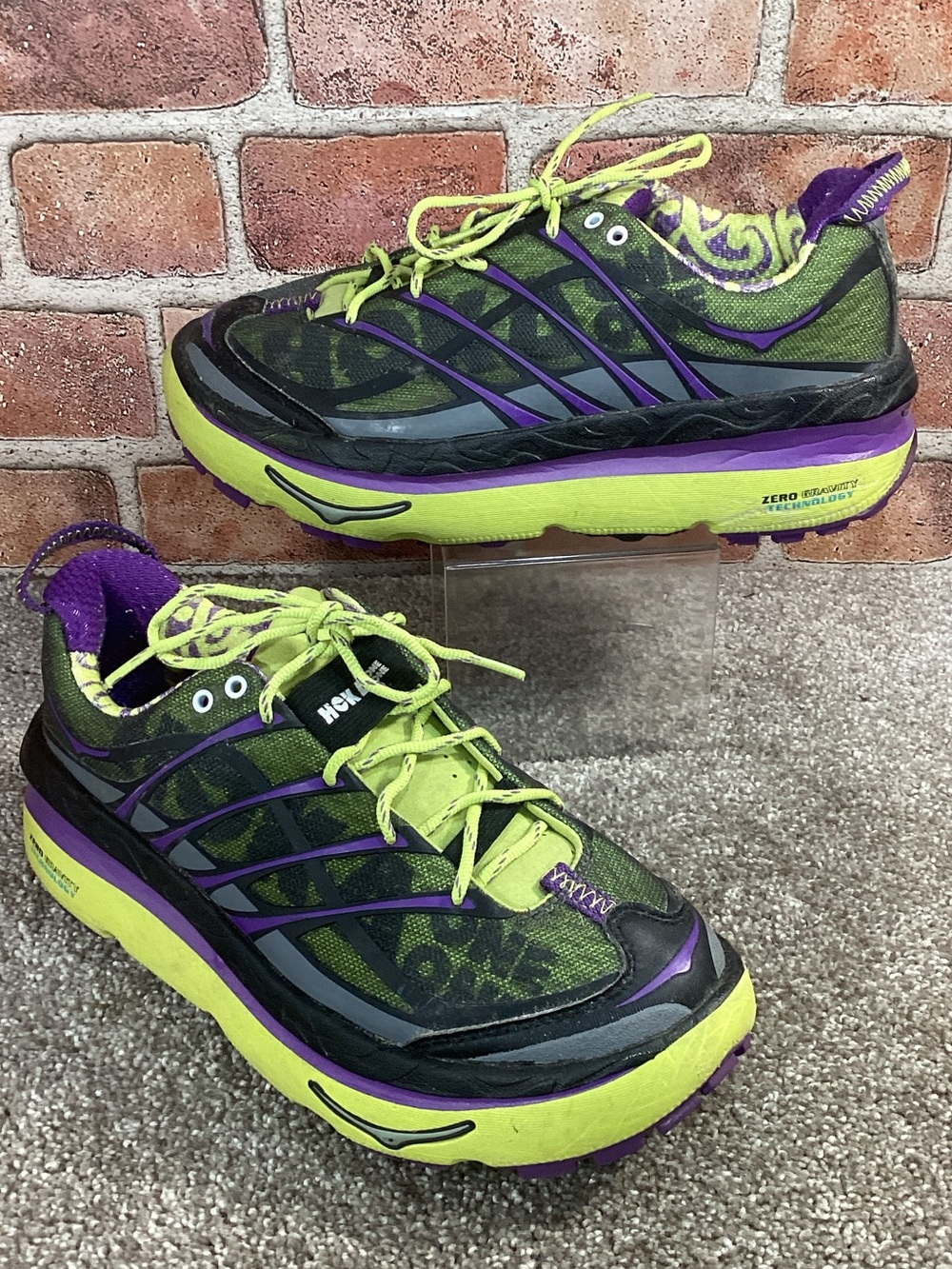 Hoka One One Mafate 3 women’s trail running shoes sneakers size 7.5